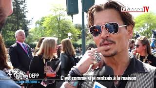ITV Johnny Depp / Jack Sparrow - Disneyland Paris - mai 2017