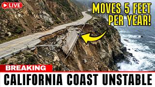 Engineers TERRIFIED as California Highway SURGES Toward the Ocean — No One Can Stop It