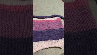 How to do Stockinette stitch in knitting projects. #stockinette #knit #purl #relaxing #beautiful