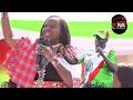 KIONGOZI NI GACHAGUA NA AMETOA MUONGOZO, AMETUHESHIMU  SISI KAMA WAMAASAI.