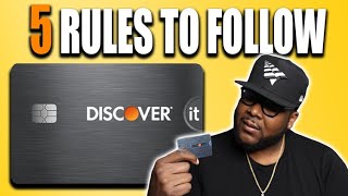 DO NOT Break These 5 RULES With the Discover It Secured Credit Card