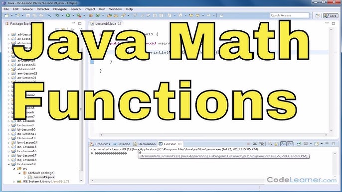 Java Tutorial 14 Rounding Numbers