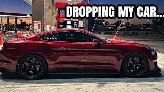 FINALLY LOWERING MY 2018 MUSTANG GT!! *CJPONYPARTS LOWERING SPRINGS*