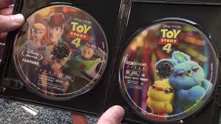 Disney\/Pixar Toy Story 4 Blu-Ray 4K Ultra HD Unboxing