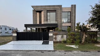 1 KANAL ULTRA MODREN DESIGNER HOUSE FOR SALE IN DHA PHASE 6 CALL 📞 0307-6089887