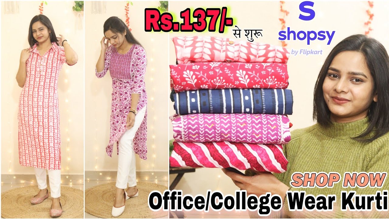 Shopsy Kurti Haul Starting Rs 137 Only Office College Wear Cotton shopsy-kurti-haul-starting-rs-137-only-office-college-wear-cotton