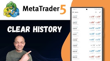How to Clear History on MetaTrader 5 | Delete MT5 History?