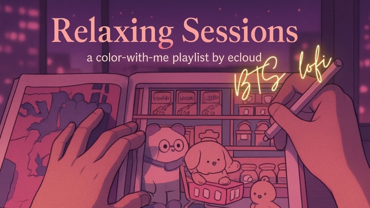 ✨ BTS Lofi Nights: Chill & Color Playlist