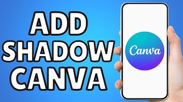 How To Add Shadows In Canva | Create Drop Shadow with Canva