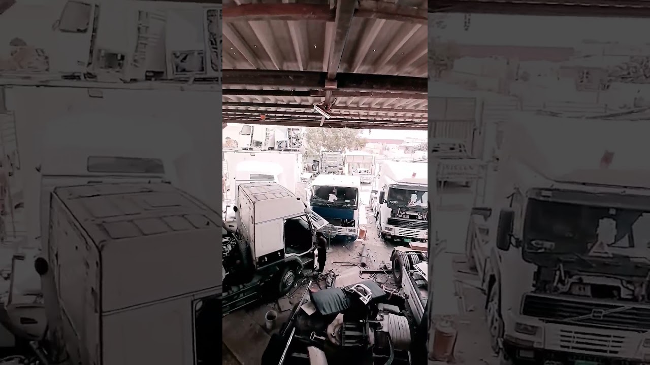 Truck repair shop 