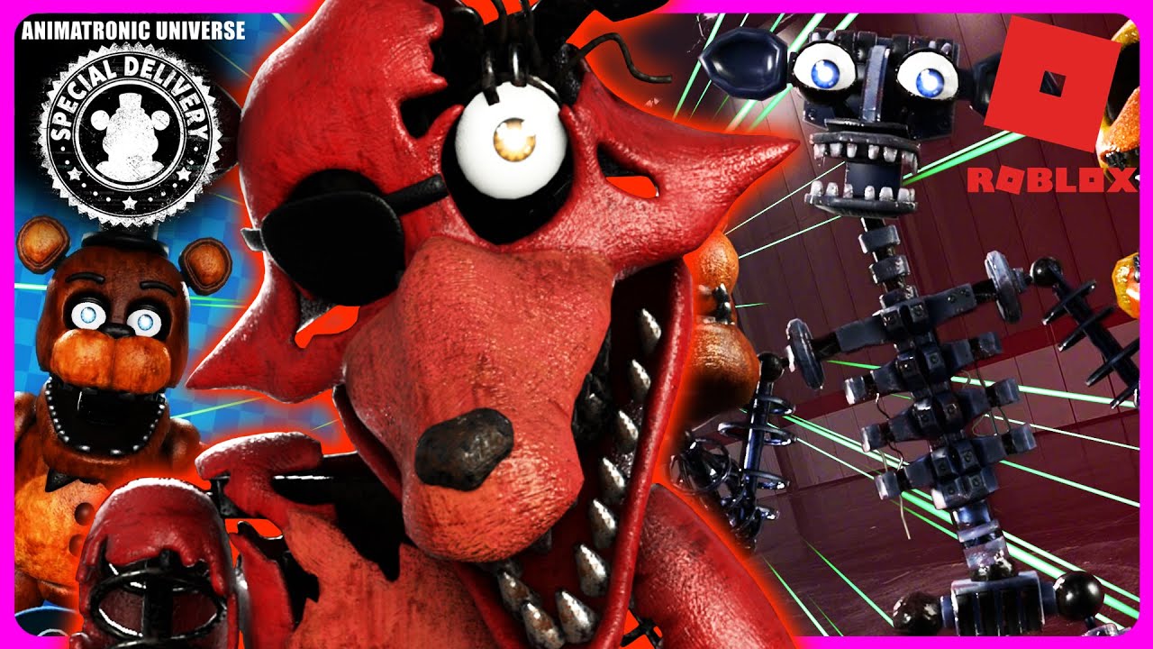 FNAF 2 Playable Animatronics Playing As Withered Foxy (No Commentary) -  Squishy Main 