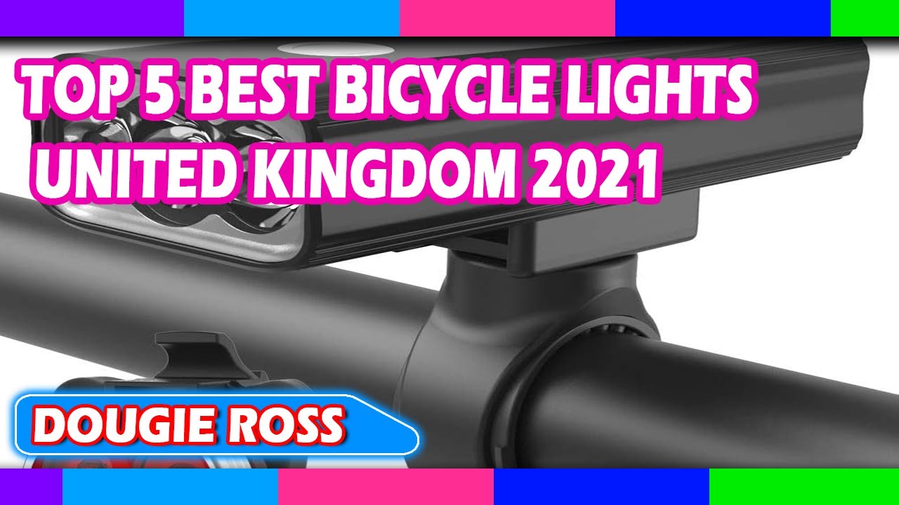 Nestling®Bike Light Set 3000 Lumens USB Rechargeable Bicycle Lights 5 Modes-UK 