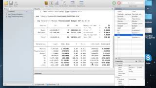 OLS Regression in Stata