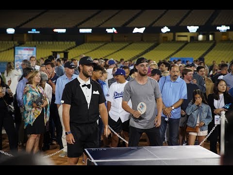 Cody Bellinger, Clayton Kershaw win championship at Kershaw's Challenge Ping Pong 4 Purpose