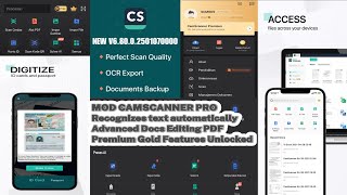 CAMSCANNER APP SCANNER EDITOR Pemindai Dokumen Konverter PDF screenshot 2