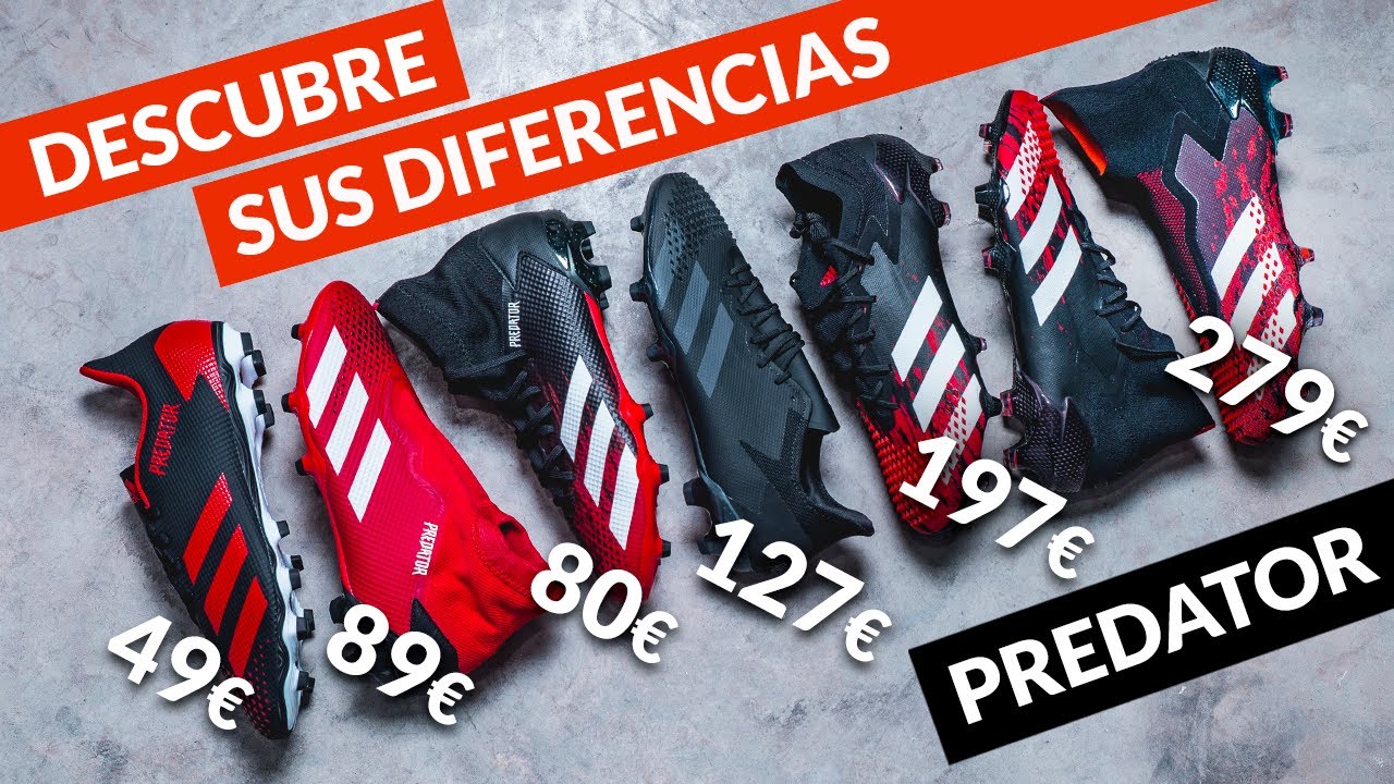 fecha apasionado estimular TODAS las GAMAS y PRECIOS · adidas Predator 20 - YouTube