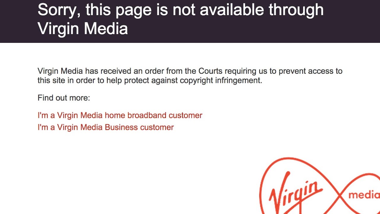 Received your order. Page not available. Support Virgin Media.