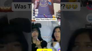 WAS THAT A MAN???!?! #monkeyapp #shorts #viral