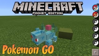 Pokemon GO для Minecraft PE 0.15.4 Pokemon GO для Minecraft PE 0.15.4