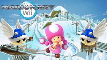 Mario Kart Wii - 150cc Solo VS Races (8 Races) - Toadette Gameplay