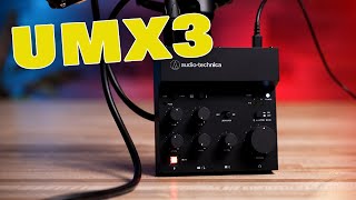 DTM・DAW Audio-Technica AT-UMX3 USB Audio Technica AT-UMX3 Livestreaming USB Audio Mixer (Black