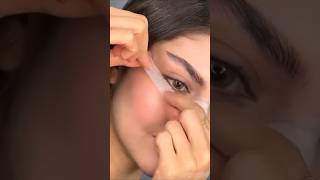 eyeliner tutorial with cello tape 😱#viralhacks #trending#hack #eyeliner #Shorts #makeuphacks #viral