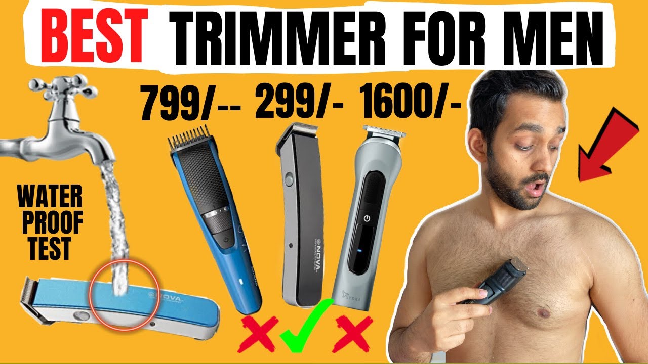 BEST TRIMMERS FOR MEN IN INDIA | Which is Best to Remove Balls, Pubes,  Chest & Hands Hair | ANKIT TV - YouTube