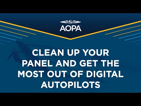 Aspen Avionics Presents: Clean Up Your Panel and Get The Most Out of Digital Autopilots
