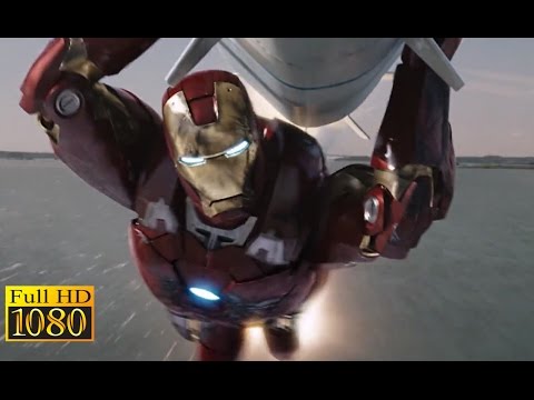 The Avengers (2012) - Iron Man Saves New York City & Hulk Saves Iron Man Scene (1080p) FULL HD