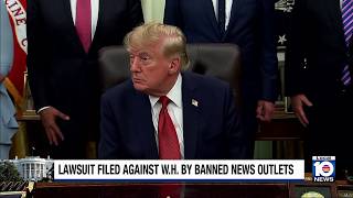 5 networks agree to suspend pooled coverage of President Trump