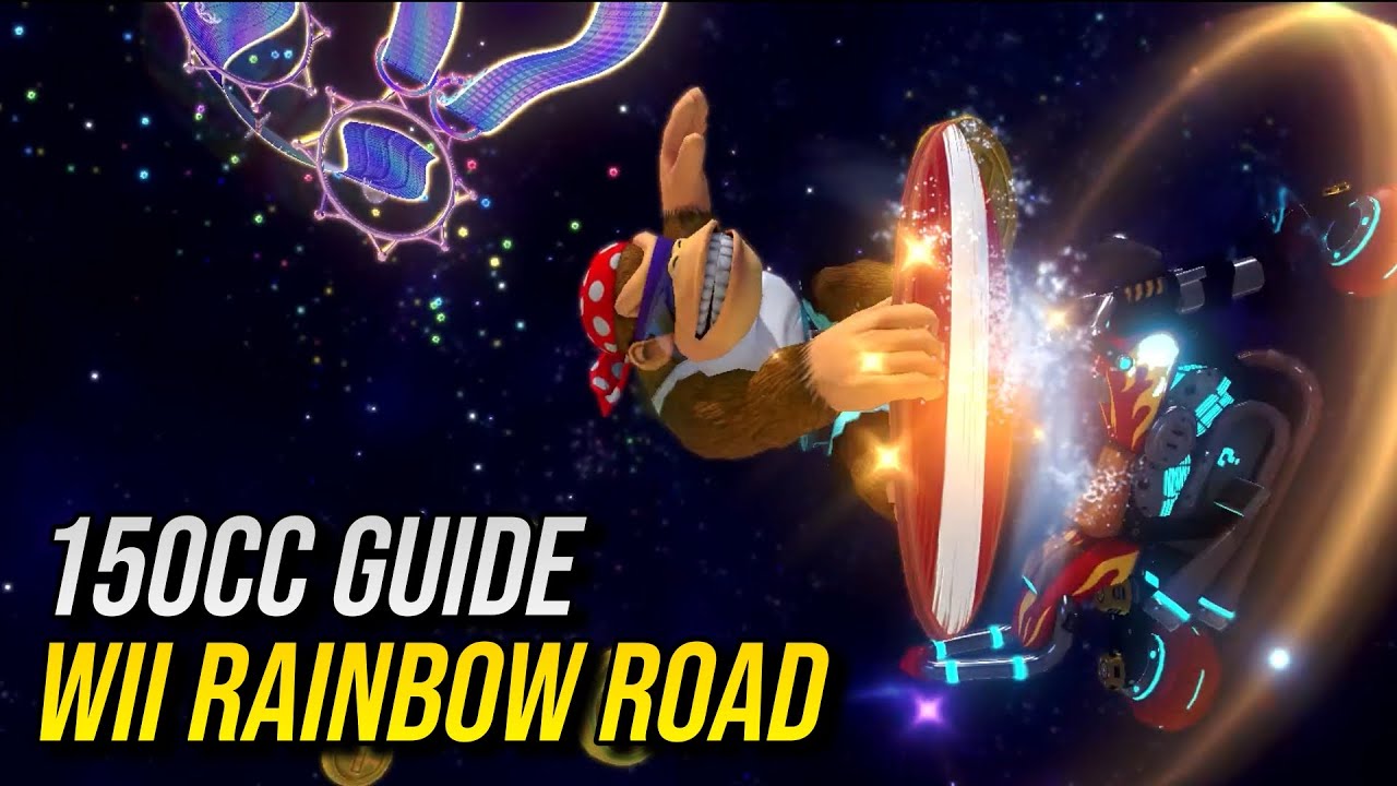 Learn to Play WII RAINBOW ROAD 150CC | Bayesic Training BCP Part 48