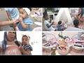 EASTER AT HOME 2020 | DAY IN THE LIFE OF A MOM OF 3 | BABY, TODDLER AND PRESCHOOLER | CRISSY MARIE