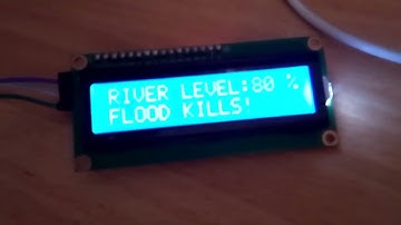 FLOOD DETECTION AND NOTIFICATION #arduino #ai #iot #viral #floods