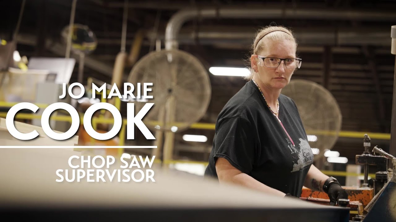 Marie Cook Precision Our People: Jo Marie Cook - Chop Saw Supervisor - YouTube
