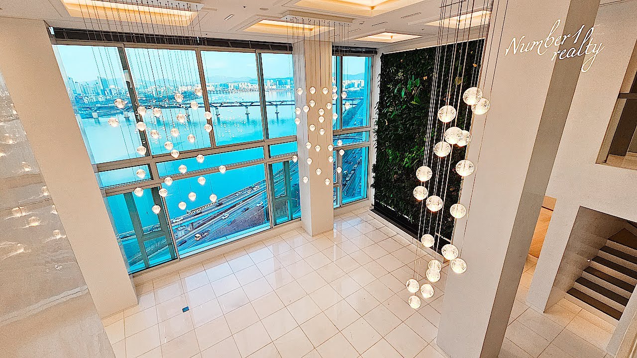 우리나라 슈퍼스타가 사는 이곳~!! PH129 더펜트하우스 청담 한강 파노라마뷰 전망 퍼펙트~LUXURY HOUSE~!!