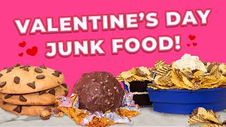 3 JUNK FOOD CAKES for a Solo Valentine's Day Feast! 🍪🍟🍫 | How To Cake It by How To Cake It 34,431 views 2 months ago 8 minutes, 29 seconds