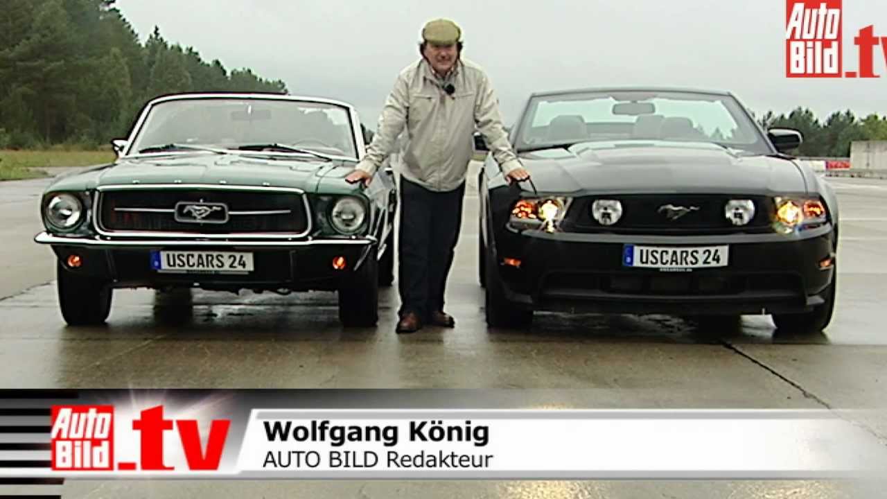 Vergleich Ford Mustang Jung Gegen Alt Hengstparade Youtube