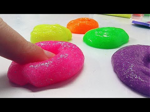 ⚡ 5 ЛИЗУНОВ БЕЗ КЛЕЯ и МАСКИ ПЛЕНКИ сделали из них КАКАШКУ ЕДИНОРОГА КРАСИВЫЙ РАДУЖНЫЙ СЛАЙМ ⚡
