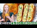 Cheesy Egg & Cheese Piroshki Recipe | Delicious Ukrainian Hand Pies!