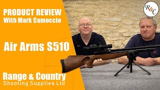 Air Arms S510 PCP Air Rifle Review With Mark Camoccio - Range and Country