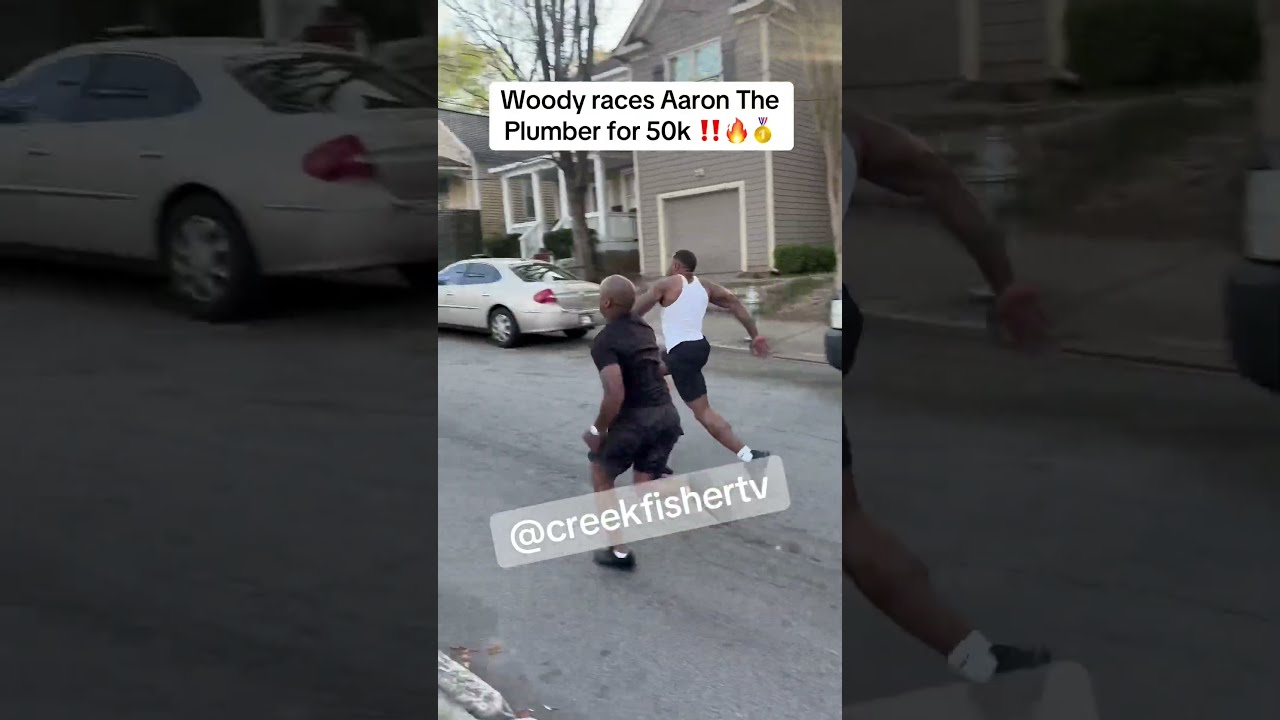Aaron The Plumber And Woody Race For 50k Aarontheplumber Atlanta