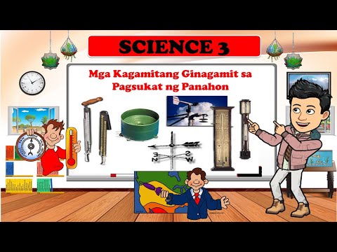 Mga Instrumento na Ginagamit sa Pagsukat ng Panahon   SCIENCE 3   QUARTER 4