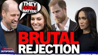Prince William & Catherine's brutal rejection of Prince Harry & Meghan Markle: 'They don't matter!'