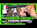 ITALY EUROVISION 2022 REACTION // MAHMOOD E BLANCO - BRIVIDI // SANREMO 2022 WINNER REACTION