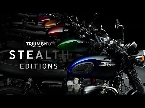 Introducing The ALL-NEW Triumph Stealth Editions