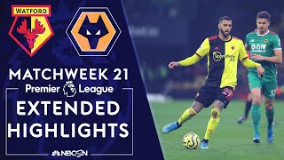 Watford v. Wolves | PREMIER LEAGUE HIGHLIGHTS | 1/1/20 | NBC Sports