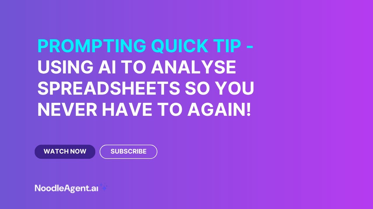 Stop Fighting Spreadsheets. Start Building Dashboards using AI!