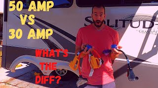 Difference Between 30 Amp and 50 Amp | RV Electric