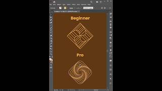 Adobe Illustrator 2026 - How to Draw a Illusion Vector Line Art