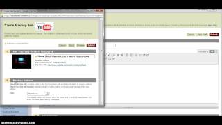 Mashup Video Tool in Blackboard - Student Tutorial